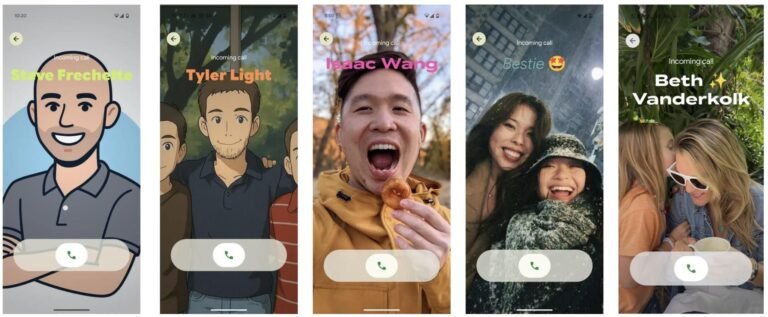 Google’ın Arama Kartları Özelliği: Android Telefon Uygulamasında Kişileri Görünümünüzü Kişiselleştirme