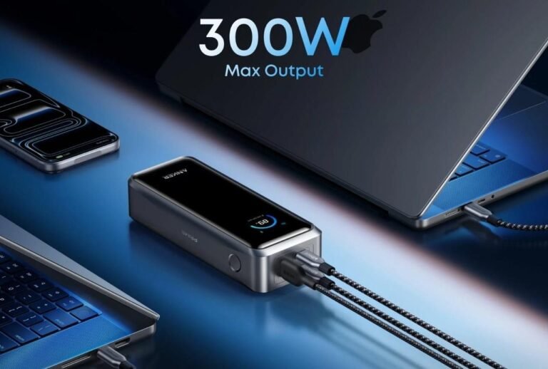 Anker Prime Power Bank 300W: Üstün Kapasite ve Hızlı Şarj Özellikleriyle Yeni Rekor