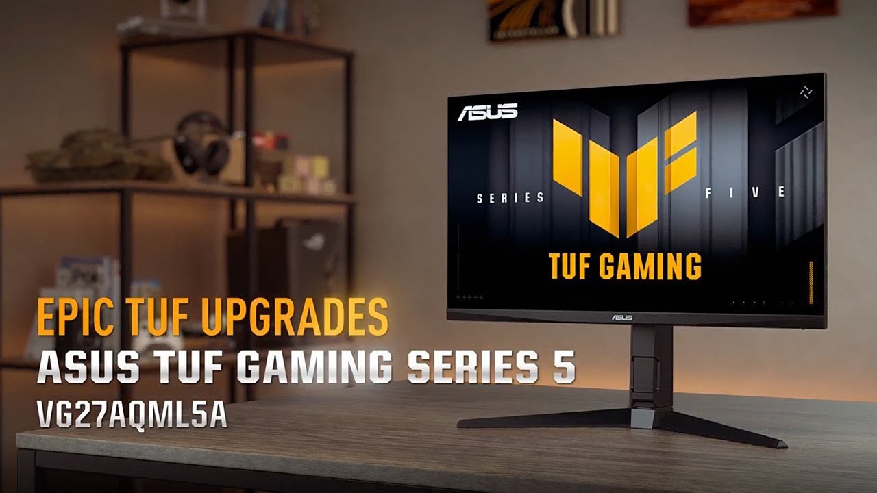 ASUS TUF Series Five: Yeni 23,8–34 Monitörlerle Oyuncu Deneyimini Zirveye Taşıyor