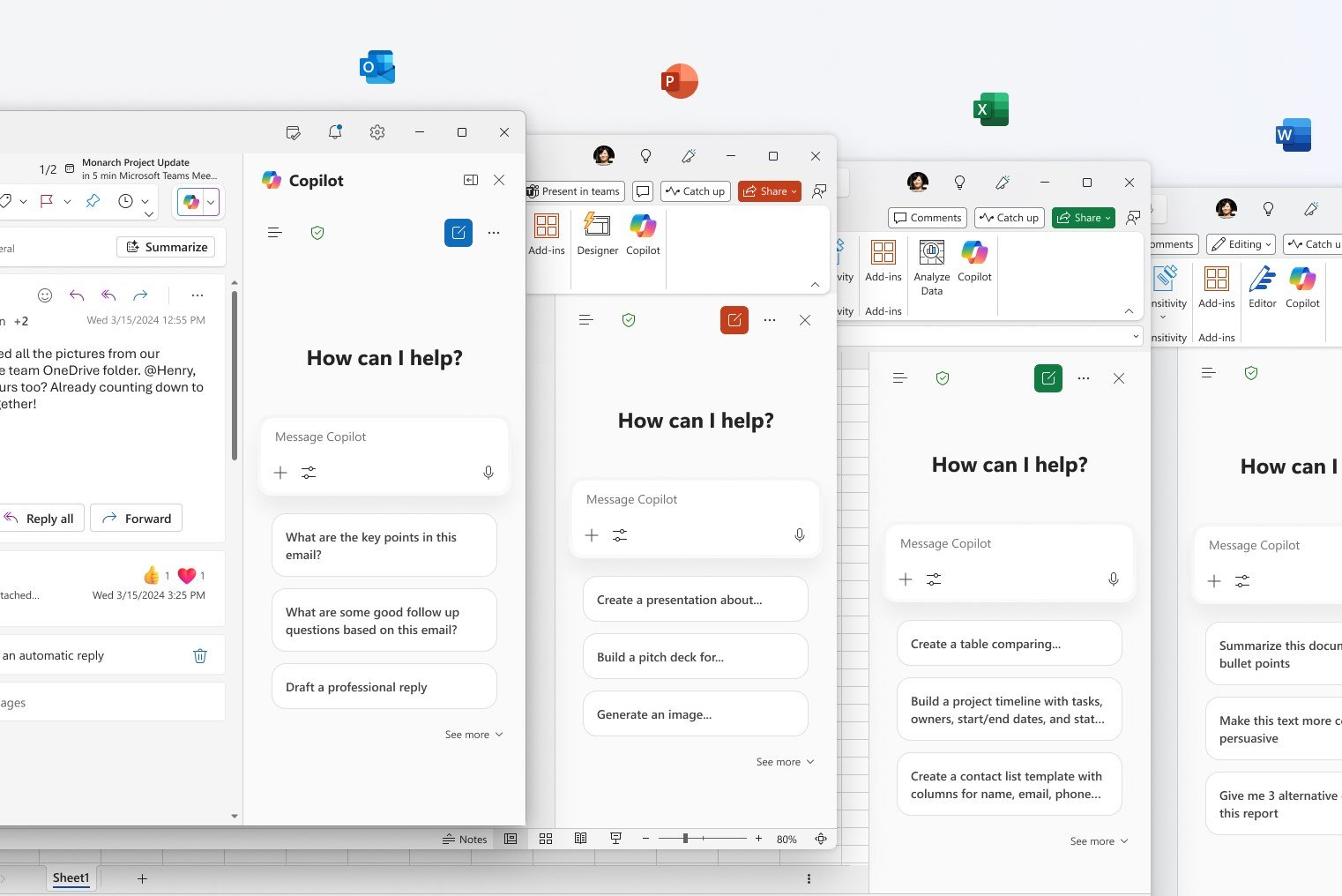 Copilot Chat ile Microsoft 365 Uygulamalarında Kişisel AI Asistanı Devrimi