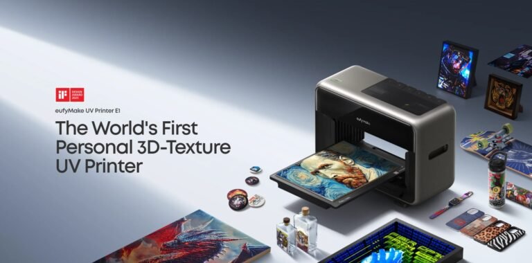 EufyMake E1 UV: Masaüstü UV 3D Doku Yazıcısında Yeni Bir Dönem