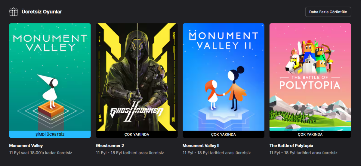 Haftanın Ücretsiz Epic Games Store Oyunu: Monument Valley ile Yeni Bir Keşif