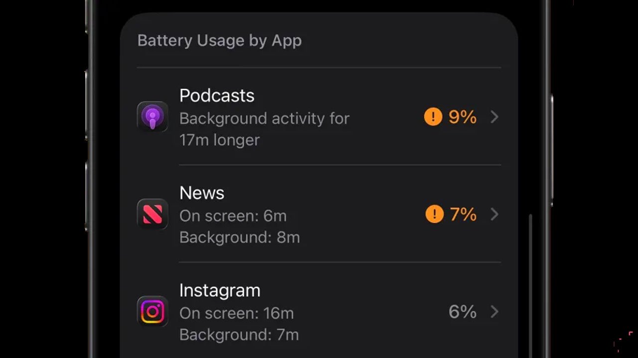 iOS 26 ile Pil: Batarya Tüketimini Anlatan Yeni İzlemeli Özellikler