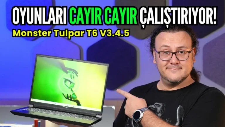 Monster Tulpar T6 V3.4.5: Taşınabilir Gücüyle Masaüstü Sınıfı Deneyim