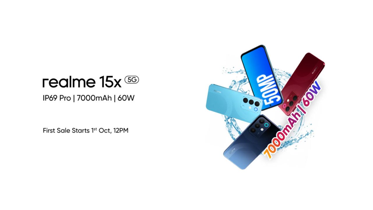 Realme 15x 5G: 7000 mAh Gücü ve 144 Hz Ekranla Sürükleyici Bir Deneyim