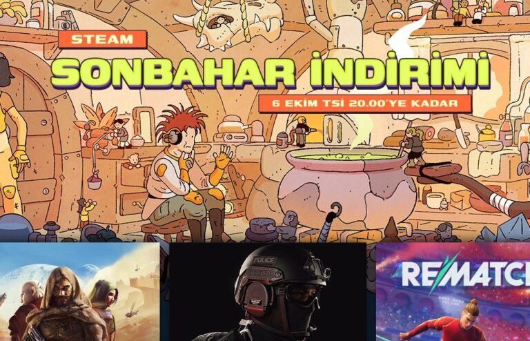 Steam Sonbahar İndirimleriyle Büyük Oyun Fırsatları: Listede Öne Çıkanlar ve Fiyatlar