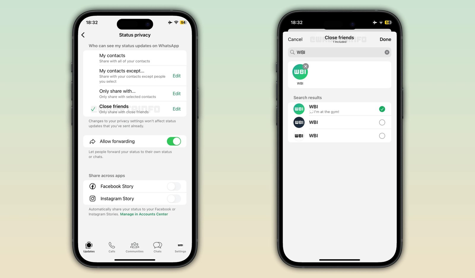 WhatsApp Durum Güncellemelerinde Yakın Arkadaş Özelliği İçin Testler Lütfen Sürüme Özel Değişiklikleri