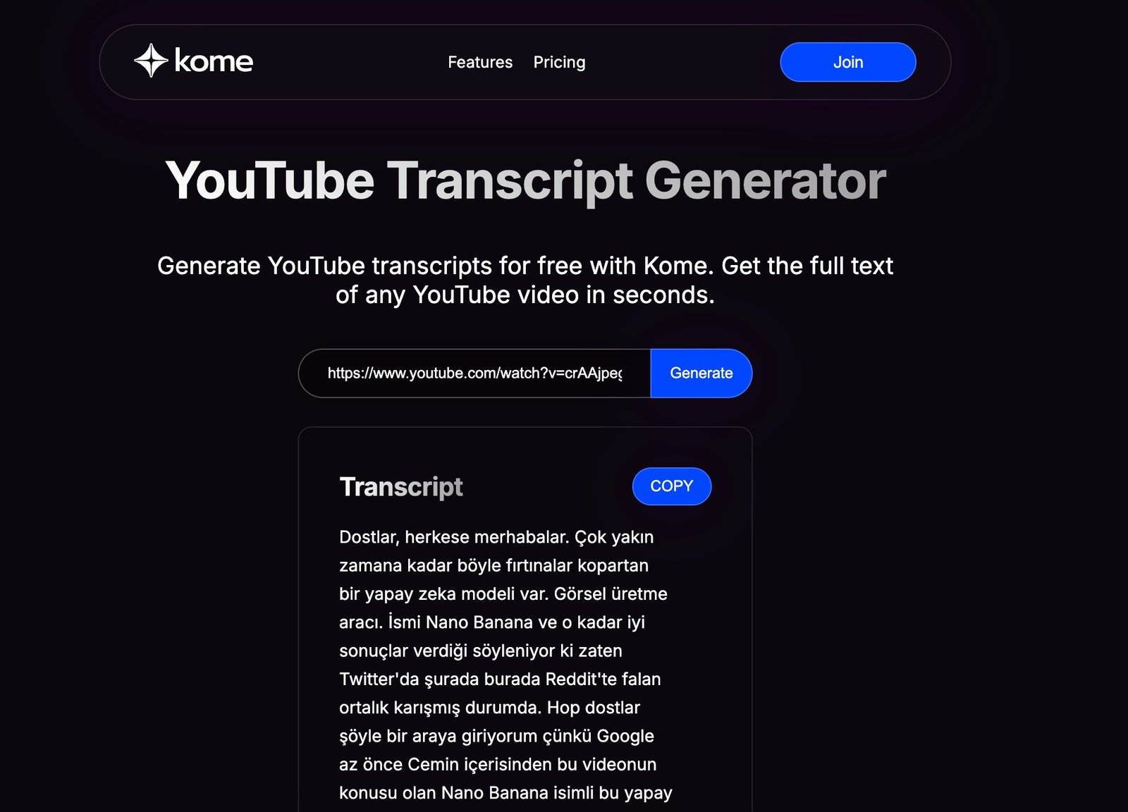 YouTube Videolarını Metne Dönüştüren Ücretsiz Yapay Zeka Araçları: Hızlı ve Kolay Çözümler