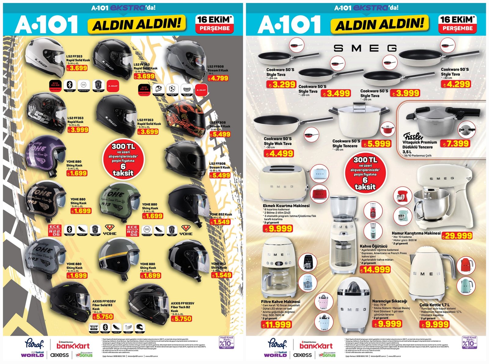 A101 Ekstra Teknoloji Kataloğu: Akıllı Cihazlar ve Motosiklet Kasklarıyla Dahası