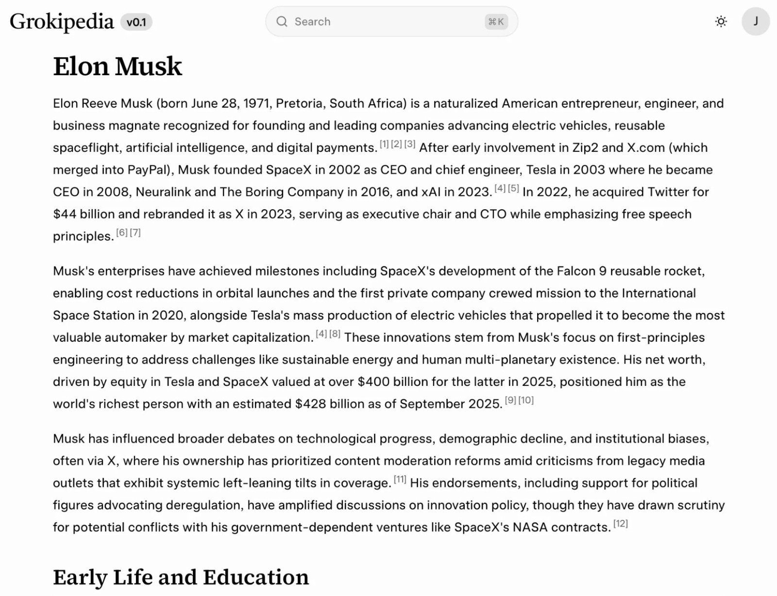 Grokipedia: İçerik Üretiminde Wikipedia’ya Bağımlılık ve Tartışmalı Kaynaklar