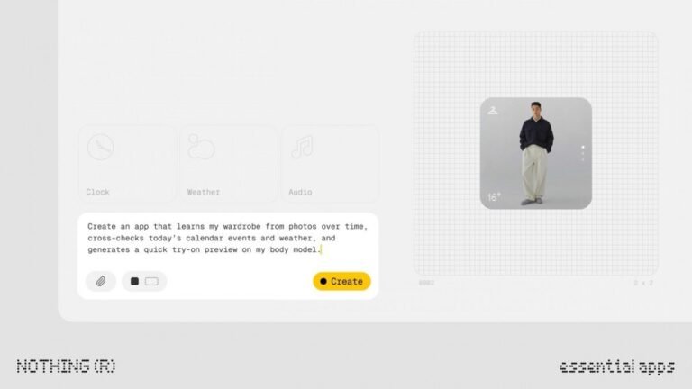 Nothing Essential Apps: Kişiselleştirilmiş Mini Uygulamalarla Akıllı Deneyime Adım Atın