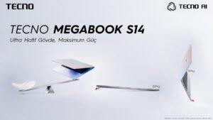 TECNO MEGABOOK S14 ile Duygusal ve Performans Odaklı Dizüstü Deneyimi