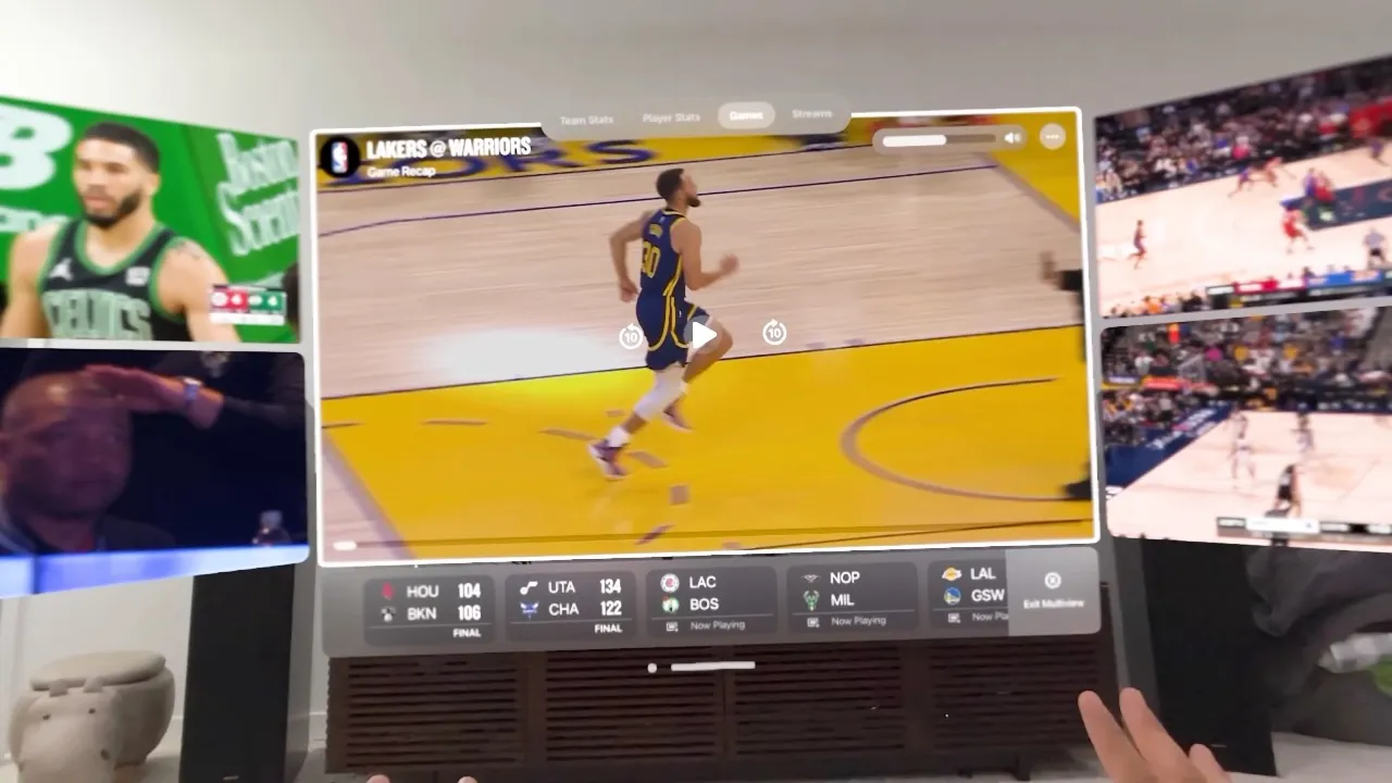 Vision Pro ile NBA Yayınlarında Yeni Bir Denge: Canlı Deneyim ve Erişilebilirlik