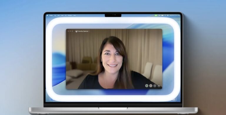 Apple, macOS 26.2 İçin Edge Light Özelliğini Tanıttı: Yansıma Olmadan Yüz İzleme ile Aydınlatma
