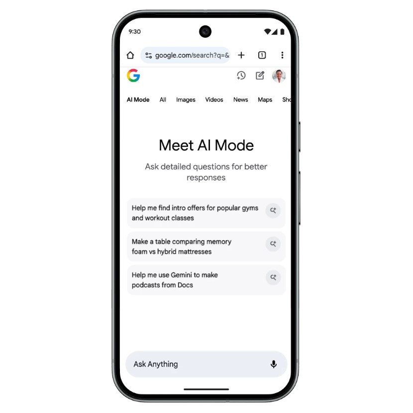 Chrome AI Mode: Masaüstünden Mobil platformlara Uzanan Yapay Zeka Entegrasyonu
