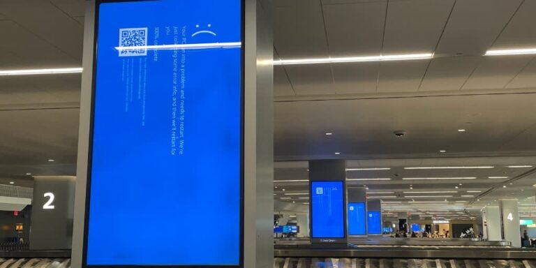 Digital Signage Modu ile Kamu Ekranlarında BSOD Görünürlüğünün Sınırlanması