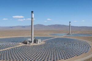 Gobi Çölünde Çift Kuleli CSP ile Kesintisiz Güneş Enerjisi Projesi