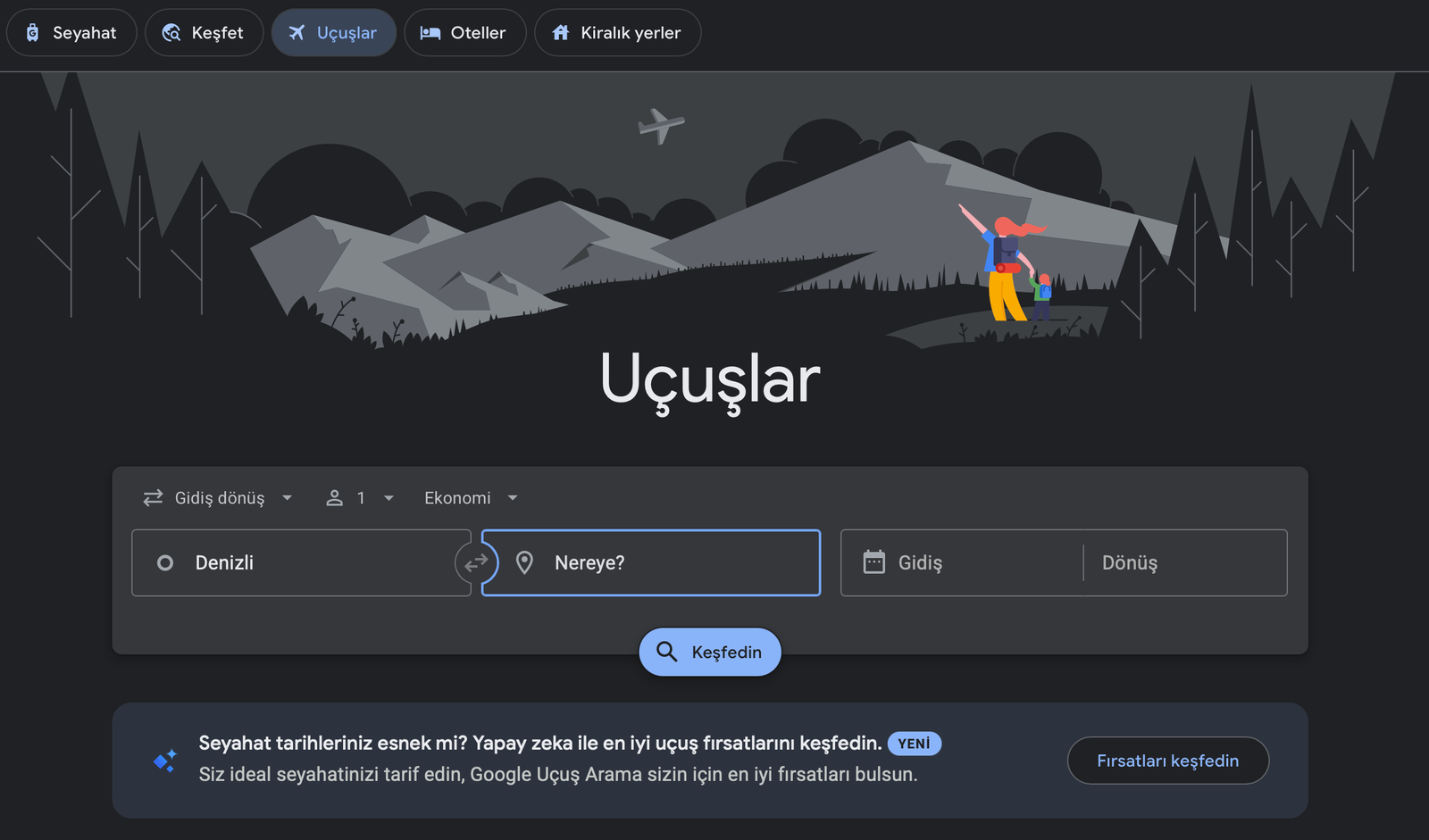 Google Flights’ Yeni Özelliği: En Ucuz Uçuşlar İçin Akıllı Sekmeyle Tasarruf Avantajı
