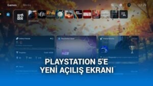 PlayStation 5 Arayüz Güncellemesi: İçerik Odaklı Gösterge ve Mevsimsel Arka Planlar