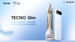 TECNO SPARK Slim 5G ile İncelik ve Gücü: MUSE Design Awards’ta Ödülün Hikayesi