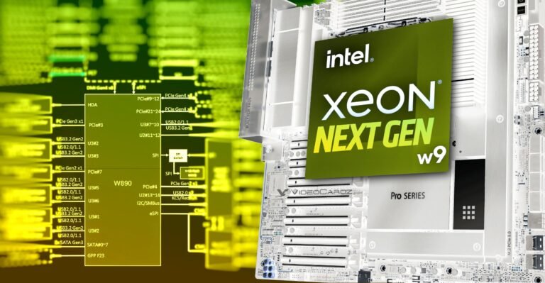 W890: Intel’in Granite Rapids WS Serisiyle Yeni Nesil İş İstasyonu Platformu