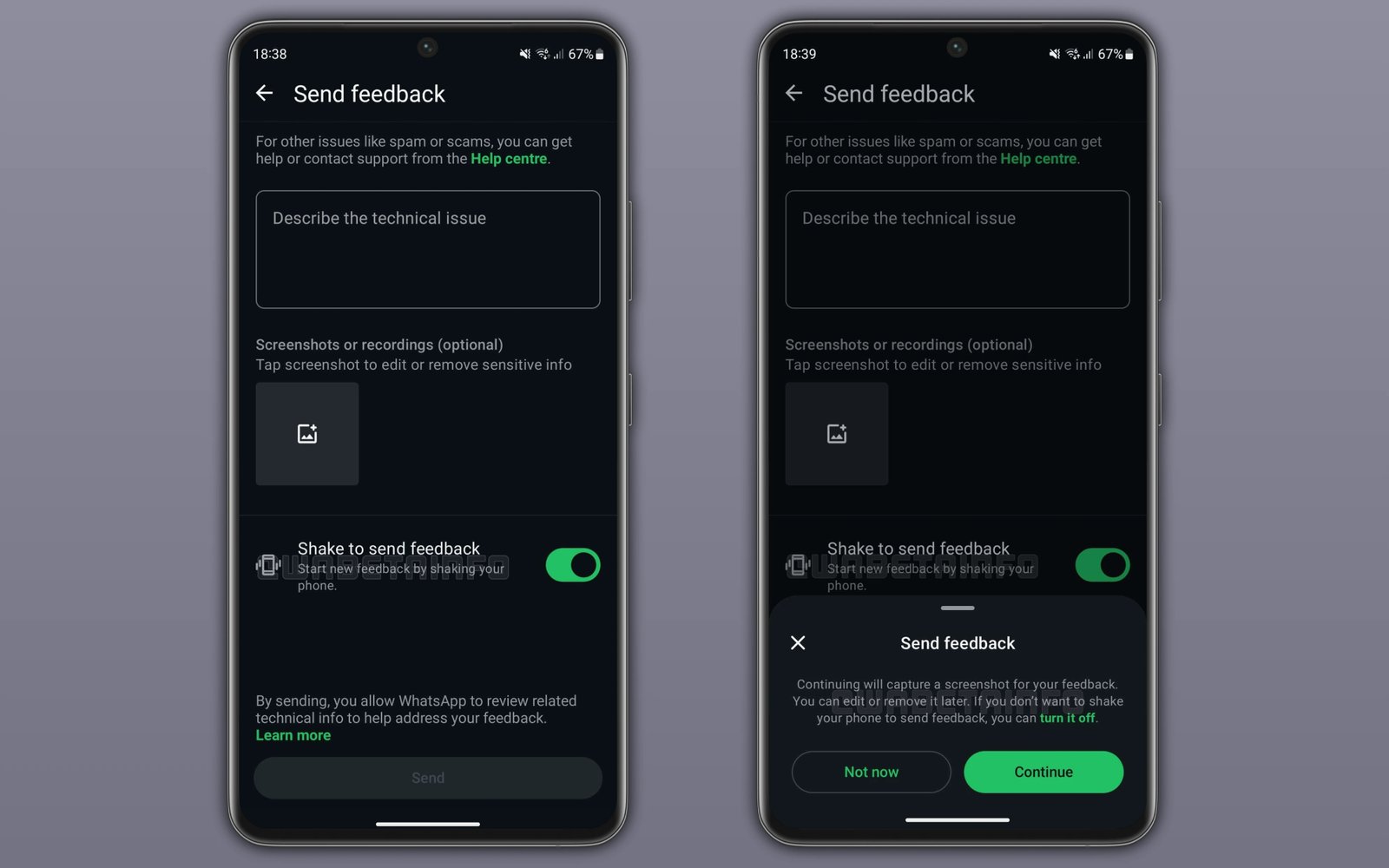 WhatsApp Hata Bildirimini Hızlandıran Sallama Özelliği: Beta Güncellemesiyle Gelen Yeni Akış
