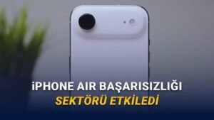 Air Tartışması: iPhone’un İnce Tasarımı ve Pazar Satışlarının Düşüşünün Ardındaki Görünüm
