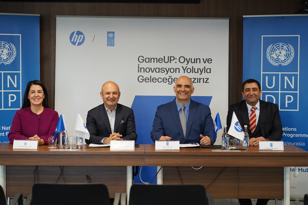 HP ve UNDP İş Birliğiyle Gençlere Dijital ve Girişimcilik Yetkinlikleri Geliştirme Programı
