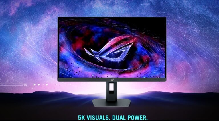 ROG Strix XG27JCG: 5K ve 180 Hz ile Oyuncu Monitörü Dünyasında Çığır Açan Yenilik