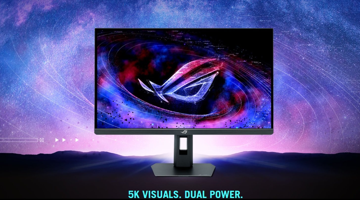 ROG Strix XG27JCG: 5K ve 180 Hz ile Oyuncu Monitörü Dünyasında Çığır Açan Yenilik