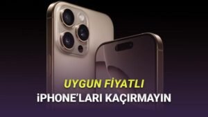 A101’den Bu Hafta iPhone Fırsatları: iPhone 14, 15 ve 16 Serisi Uygun Fiyata