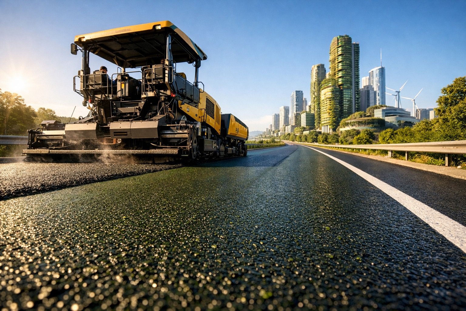 Alg Bazlı Bağlayıcıyla Yeni Nesil Yol Kaplamaları: Karbonsuzlaşmaya Giden Yol