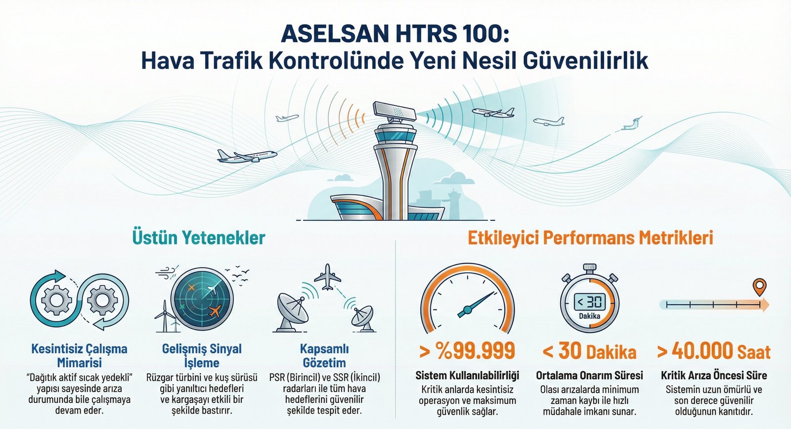 ASELSAN HTRS 100: Şam Havalimanı için Gelişmiş Hava Trafik Kontrol Radarı