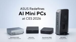 Asus’un Genişleyen NUC 16 Pro ve Mini PC Ailesi: PN55, ROG GR70 ve Ascent GX10 İnceleniyor
