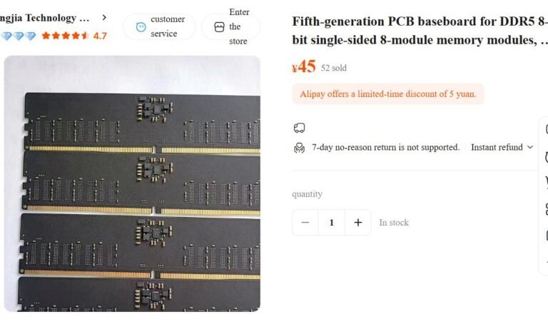 DDR5 Modüllerinde Yeni Yol: Rus Modderler RAM Üretimine Geçişin İlk İzleri ve Maliyet Analizi