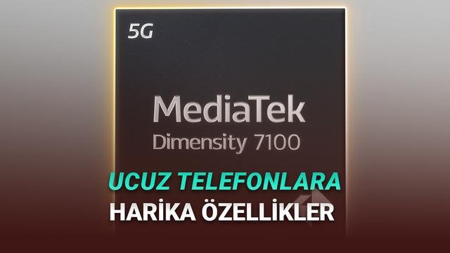 Dimensity 7100: Orta Sınıfı Ateşleyen Yeni MediaTek Çipi