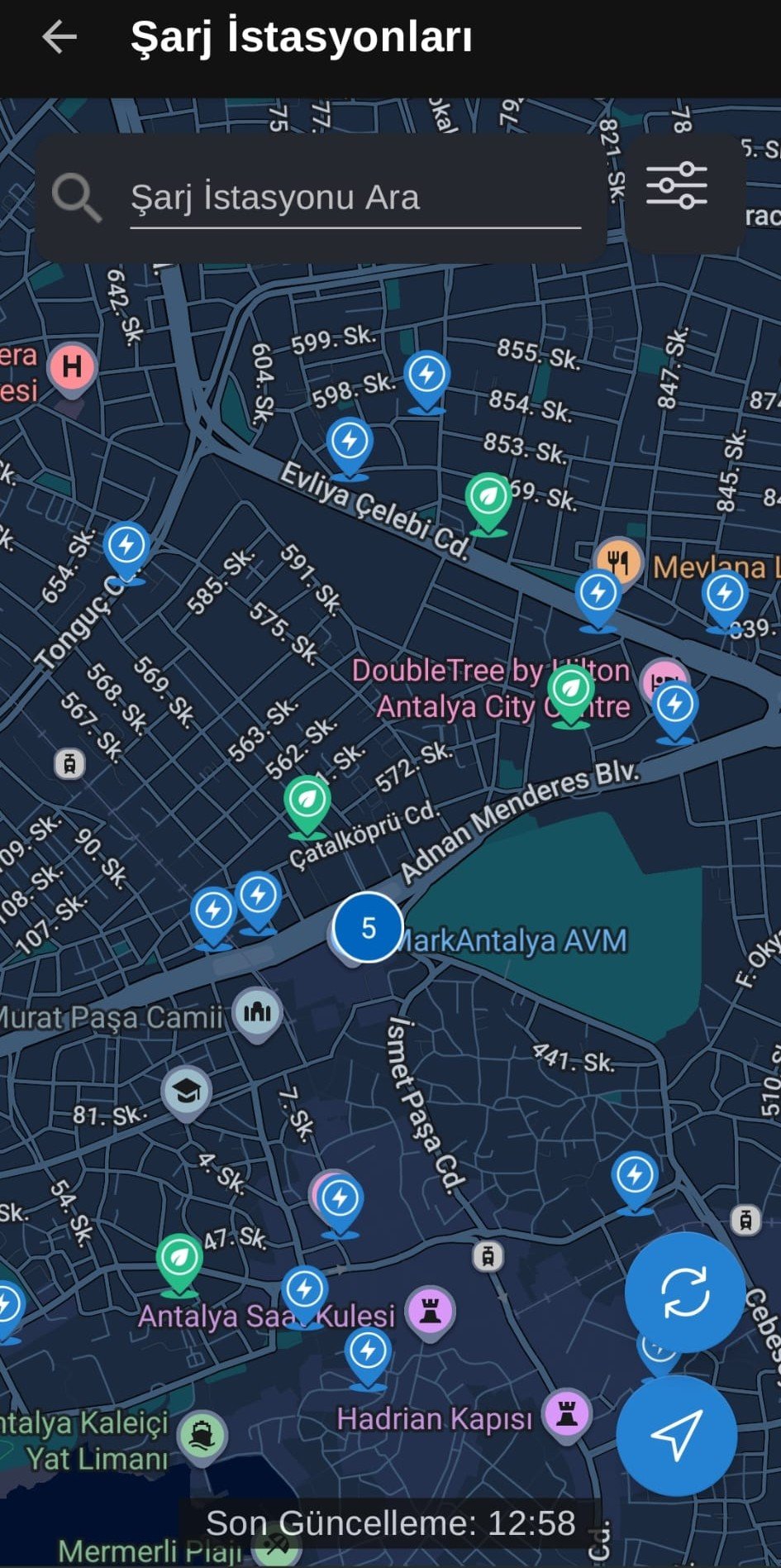 e-Devlet’de Şarj İstasyonları Özelliği ile Elektrikli Araç Sahiplerine Anlık Görünüm ve Kolaylık