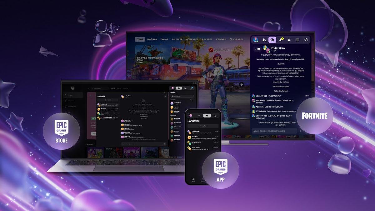 Epic Games Mesajlaşma Özelliğini Duyurdu: Platformdaki Tüm Cihazlarda Anlık Sohbet