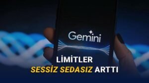 Gemini Kullanım Limitleri Ayrıldı: Her Model İçin Ayrı Günlük Kota Başladı
