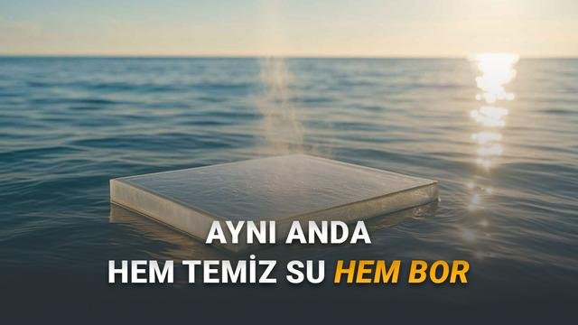 Güneş Enerjisiyle Hem İçme Suyu Hem Bor Elementi Üreten Yeni Bir Teknoloji: Çin’in Sürdürülebilir Kaynak Girişimi