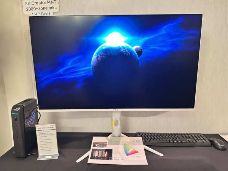 HKC’nin 8K MiniLED İle Yeniden Tanımlanan Ekran Deneyimi: CES 2026’da Öne Çıkanlar
