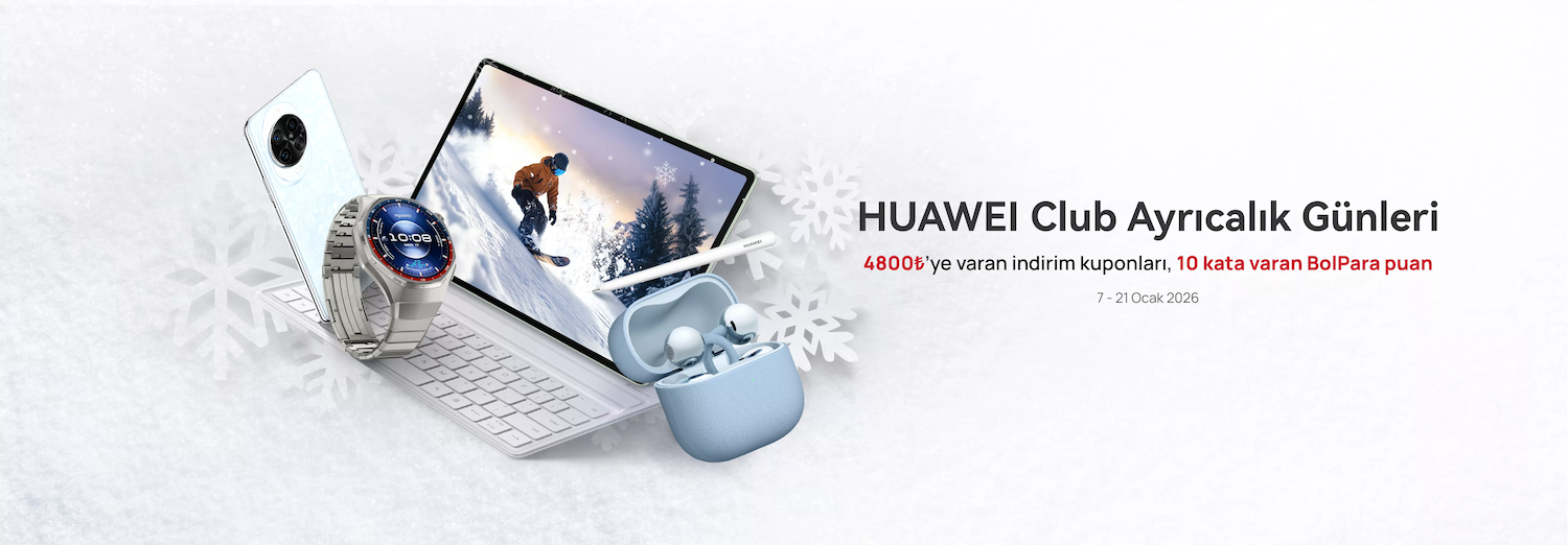 Huawei Haftası: Sepet Tutarına Göre Kademeli İndirimler ve Uzatılmış Garanti Fırsatları