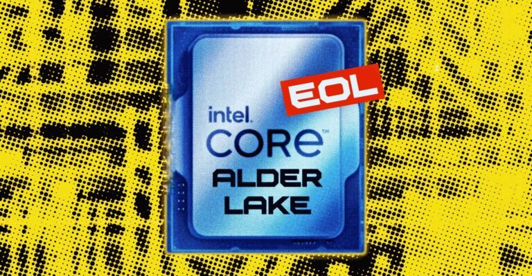 Intel’in Alder Lake Üretim Sonu ve EOL Takvimi: 12. Nesil Kategorik Üretim Durdurma