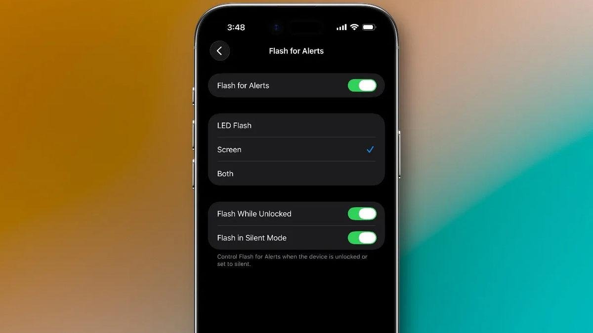 iOS 26.2 Güncellemesiyle Uyarılar İçin Flaş Özelliği Genişledi
