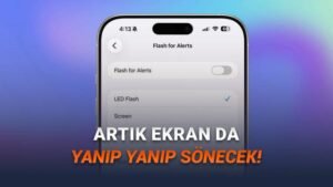 iOS 26.2 Güncellemesiyle Uyarılar İçin Flaş Özelliği Genişledi