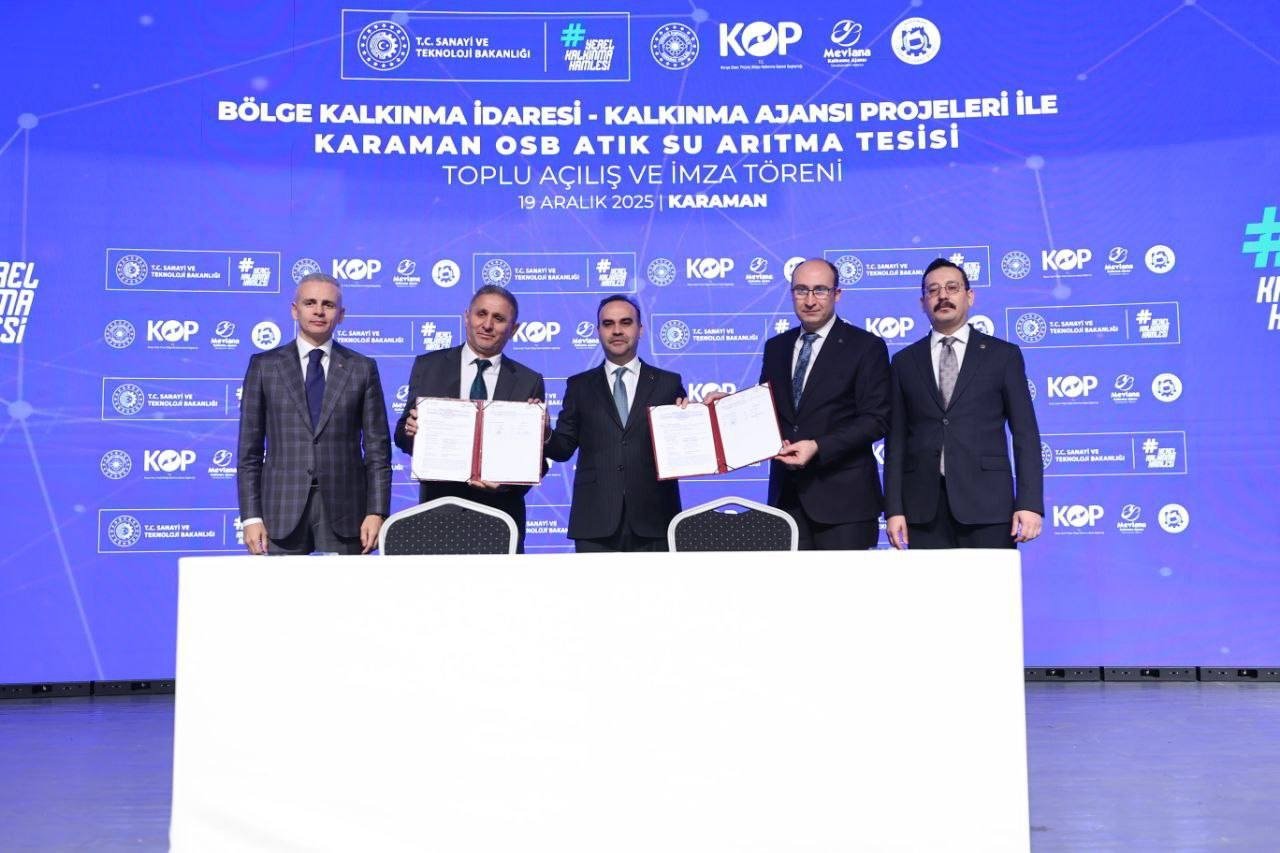 Karaman’da Yeşil Sanayi Hamlesi: OSB’de Atık Su Tesisi ve Enerji Projeleriyle Bölgesel Kalkınma