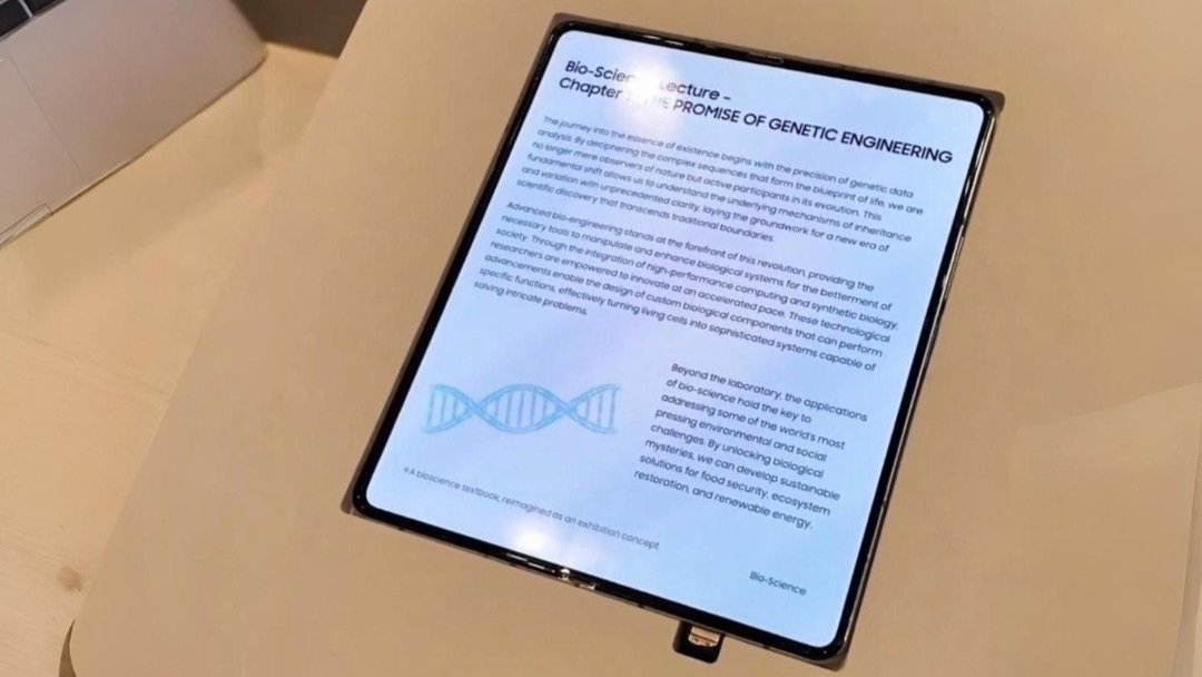 Katlanabilir Ekranlarda Yeni Dönem: Ekran İzi Olmayan OLED Panel ve Altıza Gelişmeler