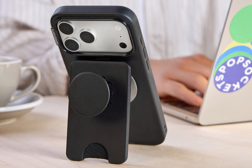 Kick-Out PopWallet: Telefonunuz İçin Çift İşlevli Cüzdan ve Stand