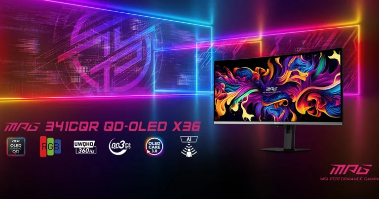 MSI QD-OLED X36 ve MEG X ile AI Destekli Oyun Deneyimini Yeniden Tanımlıyor