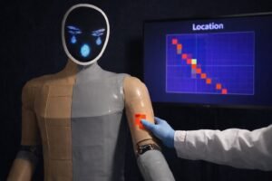 NRE-skin: Nöromorfik Derinin Acı Algılama ve Güvenlik İçin Modüler Tasarımı